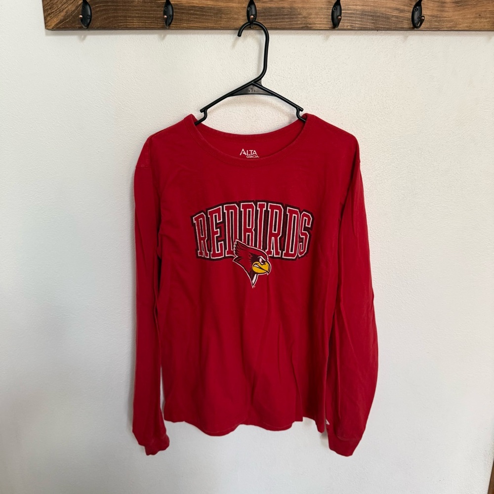 Alta Gracia ISU Redbirds Red Graphic Tee